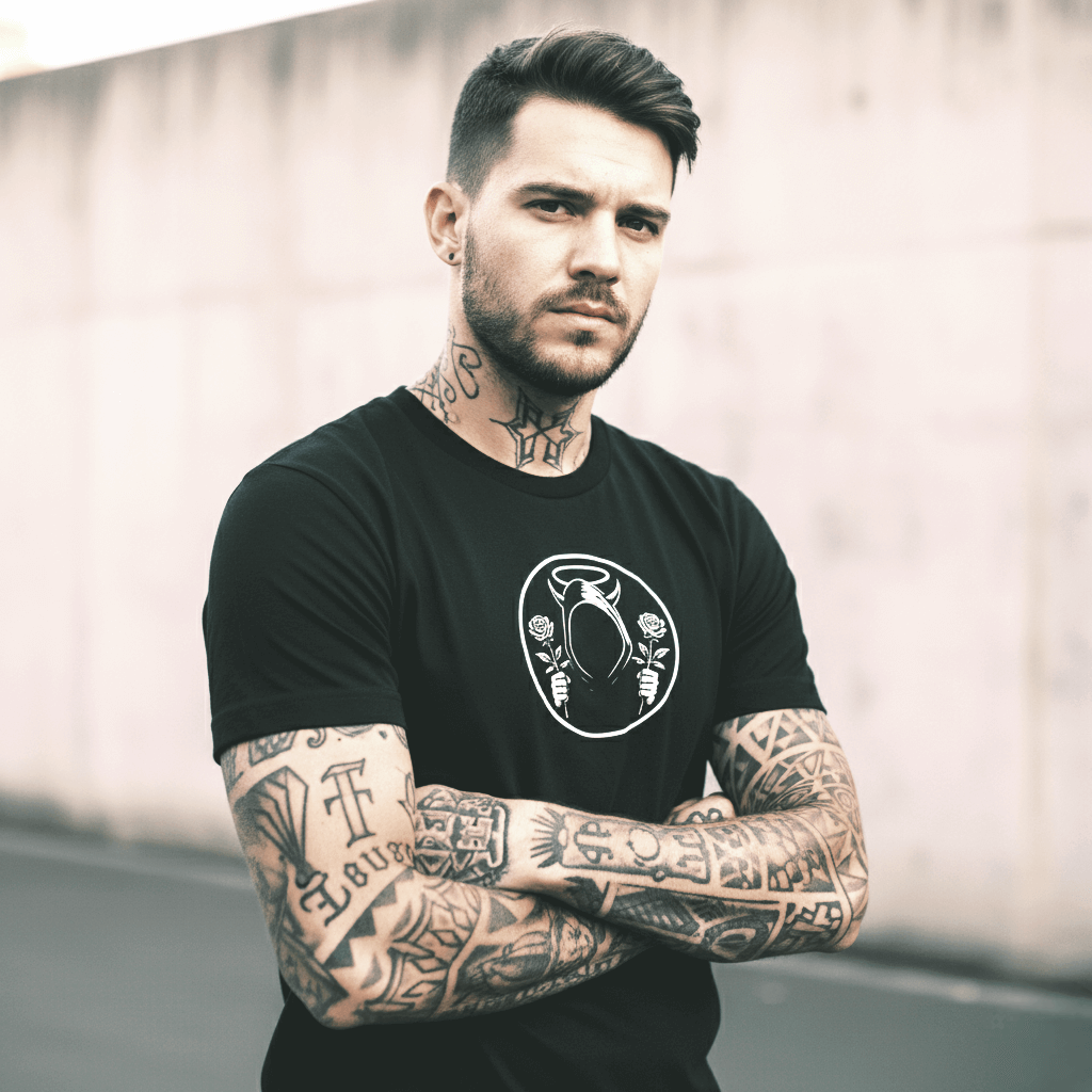 SYN3R SHADOW T-SHIRT - Black - SYN3R