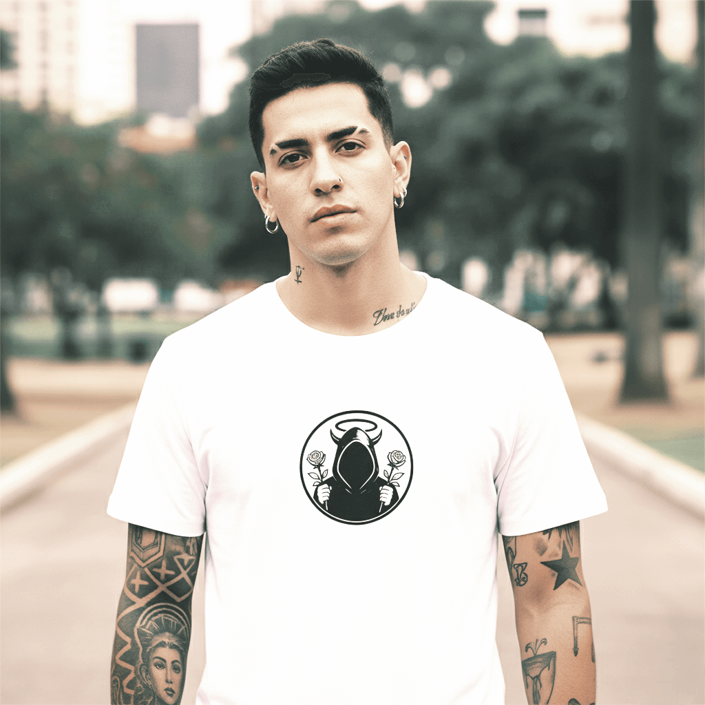 SYN3R SHADOW T-SHIRT - White - SYN3R