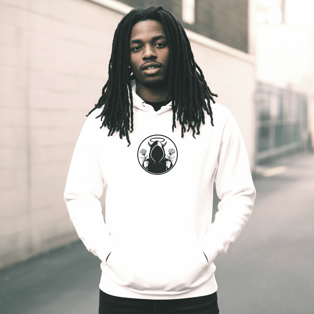 SYN3R SHADOW HOODIE - White - SYN3R