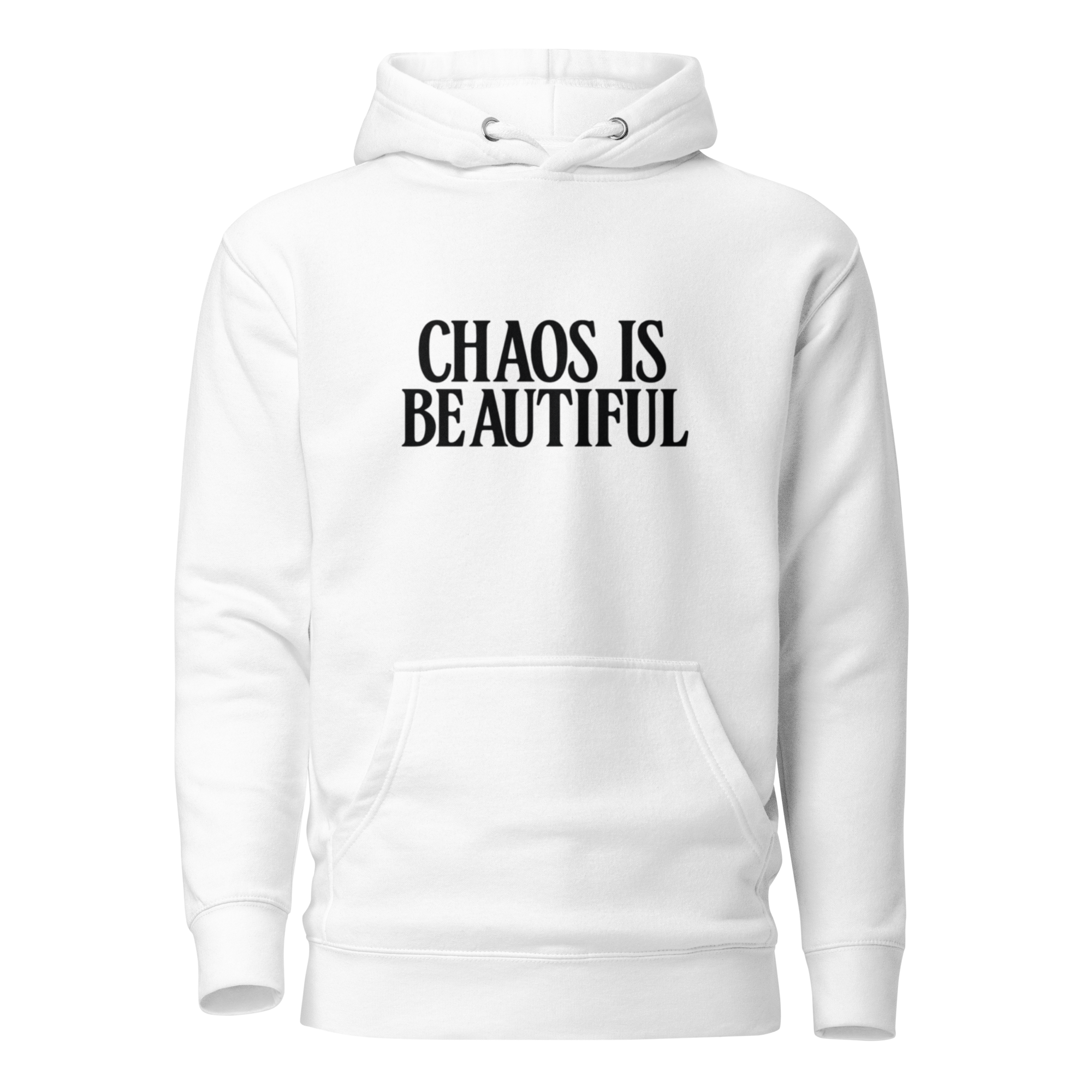 SYN3R CHAOS HOODIE - White - SYN3R