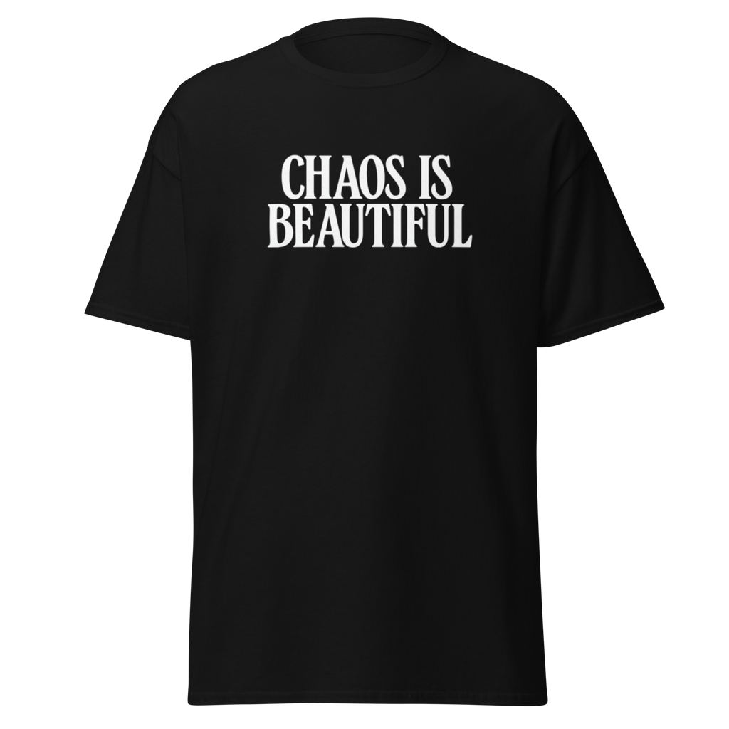 SYN3R CHAOS T-SHIRT - Black | Classic Unisex Style - SYN3R